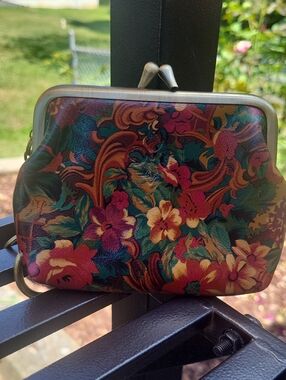 Patricia Nash Floral Vintage-Style Clasp Wallet - Multicolor